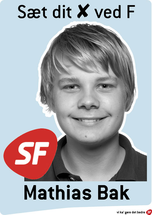 Mathias Bak Valgplakat