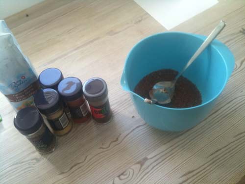 Krydderierne er klar