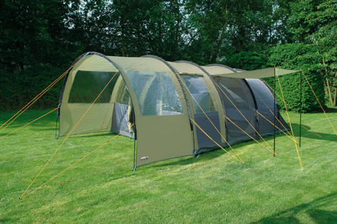 Teltet før fritlægning